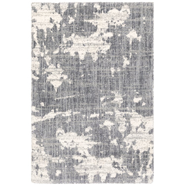 Oriental Weavers Aspen Grey 003H9 Gray and Ivory Extra Large Room Anchor Abstract Area Rug - 9'10" x 12'10"