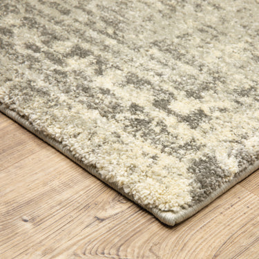 Oriental Weavers Astor 1806Q Beige and Gray Hallway Runner Medallion Runner Rug - 2'3" x 7'6"