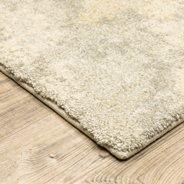 Oriental Weavers Astor 2268J Beige and Gray Hallway Runner Polypropylene Runner Rug - 2'3" x 7'6"
