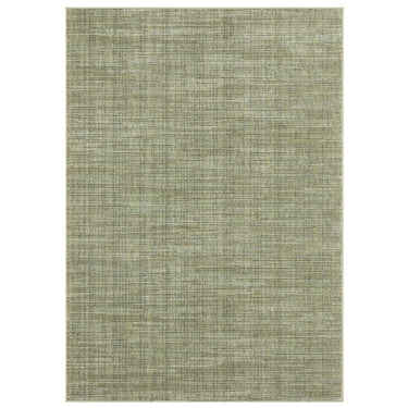 Oriental Weavers Atlas 3723R Green and Blue Compact Bedroom Accent Striped Area Rug - 3'3" x 5'2"
