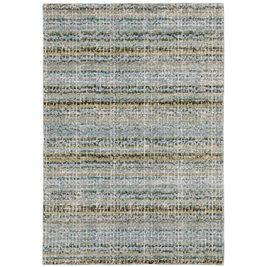 Oriental Weavers Atlas 747B0 Blue and Green Extra Large Room Anchor Polypropylene Blend Area Rug - 10' x 13'2"