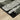 Oriental Weavers Atlas 752C0 Black and Gray Hallway Runner Polypropylene Blend Runner Rug - 2'3" x 8'