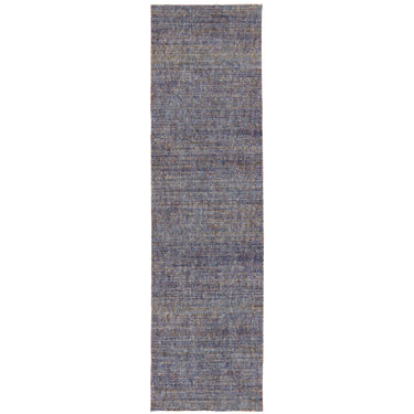 Oriental Weavers Atlas 8033F Purple and Gray Hallway Runner Transitional Runner Rug 2'6" x 12' — runner shape view