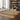 Oriental Weavers Atlas 8037C Gold and Charcoal Oversized Dining Room Rug Abstract Area Rug 8'6" x 11'7" — styled in a furnished room