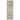 Oriental Weavers Avalon AVA05 Beige and Gray Hallway Runner Polyester Runner Rug 2'7" x 7'7" — runner size view