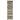 Oriental Weavers Bauer 8120D Beige and Charcoal Hallway Runner Abstract Runner Rug 2'3" x 7'6" — runner shape view