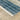 Oriental Weavers Bauer 090B2 Blue and Beige Hallway Runner Modern Runner Rug 2'3" x 7'6" — corner detail and edge binding
