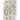 Oriental Weavers Bowen Grey 108W2 Gray and Gold Hallway Runner Floral Runner Rug 2'3" x 7'6" — full overhead view of the rug