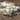 Oriental Weavers Bowen 1808Q Navy and Gold Hallway Runner Polypropylene Runner Rug 2'3" x 7'6" — angled view showing pattern scale