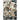 Oriental Weavers Bowen 1808Q Navy and Gold Hallway Runner Polypropylene Runner Rug 2'3" x 7'6" — full overhead view of the rug