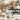 Oriental Weavers Bowen Grey 4928X Gray and Gold Hallway Runner Modern Runner Rug 2'3" x 7'6" — close-up of the woven pattern