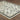 Oriental Weavers Bowen 073J2 Ivory and Navy Hallway Runner Traditional Runner Rug 2'3" x 7'6" — angled view showing pattern scale