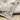 Oriental Weavers Branigan BRG01 Ivory and Brown Small Entryway Accent Abstract Area Rug 2'3" x 3' — draped to show softness and drape