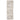 Oriental Weavers Branigan BRG04 Ivory and Gold Hallway Runner Contemporary Runner Rug 2'6" x 7'6" — runner size view