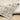 Oriental Weavers Branigan BRG07 Ivory and Brown Hallway Runner Modern Runner Rug 2'6" x 7'6" — draped to show softness and drape