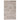 Oriental Weavers Branigan BRG08 Ivory and Gray Hallway Runner Modern Runner Rug 2'6" x 7'6" — full overhead view of the rug