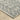 Oriental Weavers Branson BR02A Blue and Beige Large Seating Area Rug Geometric Area Rug 6'7" x 9'2" — corner detail and edge binding