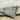 Oriental Weavers Branson BR08A Blue and Green Hallway Runner Polypropylene Runner Rug 1'10" x 7'3" — draped to show softness and drape
