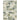 Oriental Weavers Branson BR10A Blue and Green Compact Bedroom Accent Geometric Area Rug 3'3" x 5' — full overhead view of the rug