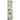 Oriental Weavers Branson BR10A Blue and Green Hallway Runner Geometric Runner Rug 1'10" x 7'3" — runner shape view