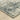 Oriental Weavers Branson BR12A Beige and Teal Large Seating Area Rug Polypropylene Area Rug 7'10" x 10' — corner detail and edge binding