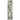 Oriental Weavers Branson BR12A Beige and Teal Hallway Runner Modern Runner Rug 1'10" x 7'3" — runner shape view