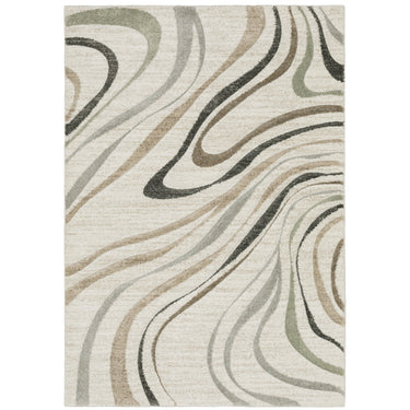 Oriental Weavers Cambria 162W2 Beige and Multi Hallway Runner Polypropylene Runner Rug 1'10" x 7'6" — full overhead view of the rug