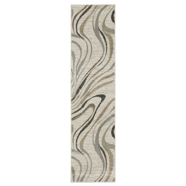 Oriental Weavers Cambria 162W2 Beige and Multi Hallway Runner Polypropylene Runner Rug 1'10" x 7'6" — runner shape view