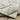Oriental Weavers Cambria Grey 5569B Gray and Beige Hallway Runner Modern Runner Rug 1'10" x 7'6" — draped to show softness and drape