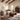 Oriental Weavers Cambria Natural 055X2 Tan and Charcoal Hallway Runner Modern Runner Rug 1'10" x 7'6" — room setting