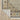 Oriental Weavers Capella CAP02 Pale Blue and Gold Compact Bedroom Accent Medallion Area Rug 3'3" x 5' — reverse side detail