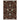 Oriental Weavers Capella CAP06 Red and Multi Extra Large Room Anchor Medallion Area Rug 9'10" x 12'10" — full overhead view of the rug