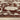 Oriental Weavers Capella CAP08 Rust Red and Beige Medium Living Room Rug Polyester Area Rug 5'3" x 7'6" — pile height and yarn texture close-up
