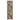 Oriental Weavers Capella CAP11 Beige and Multi Hallway Runner Polyester Runner Rug 2'3" x 7'6" — runner shape view