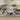 Oriental Weavers Caravan Grey 2061X Gray and Gold Hallway Runner Polyester Runner Rug 2'3" x 7'6" — pile height and yarn texture close-up