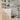 Oriental Weavers Caravan Grey 4153Q Gray and Black Hallway Runner Modern Runner Rug 2'3" x 7'6" — reverse side detail
