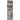Oriental Weavers Caravan Grey 4153Q Gray and Black Hallway Runner Modern Runner Rug 2'3" x 7'6" — runner shape view