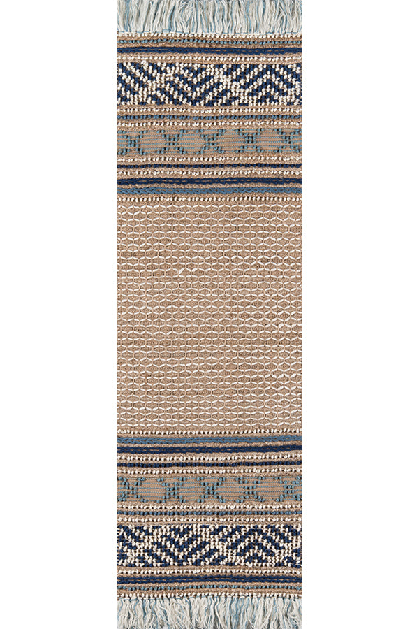30% Wool 60% Jute 10% Cotton Runner Indoor Area Rug