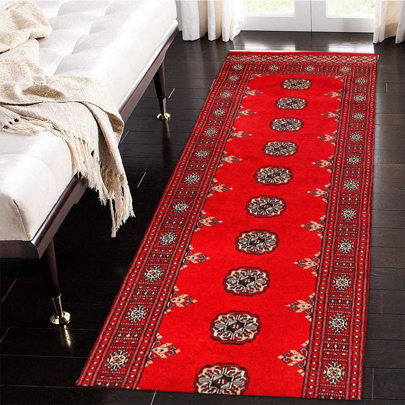 Red Bokhara Area Rug - AR304