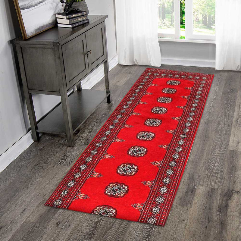 Red Bokhara Area Rug - AR319