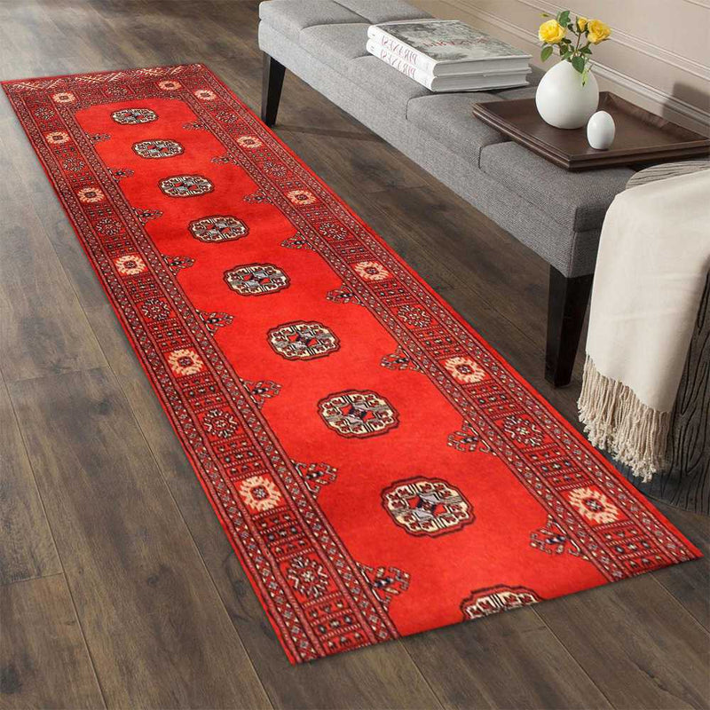 Red Bokhara Area Rug - AR265
