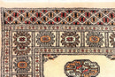 2' 6 x 8' 8 Hand-knotted Pakistani Wool Bokhara Oriental Rug Antique White 45415, {product_vendor}