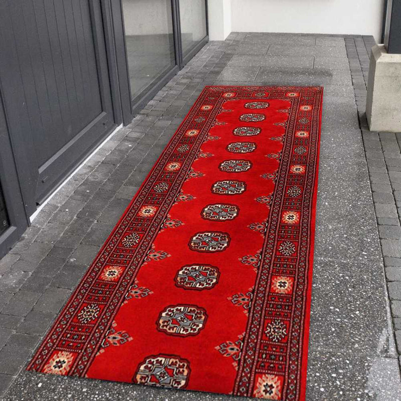 Red Bokhara Area Rug - AR436