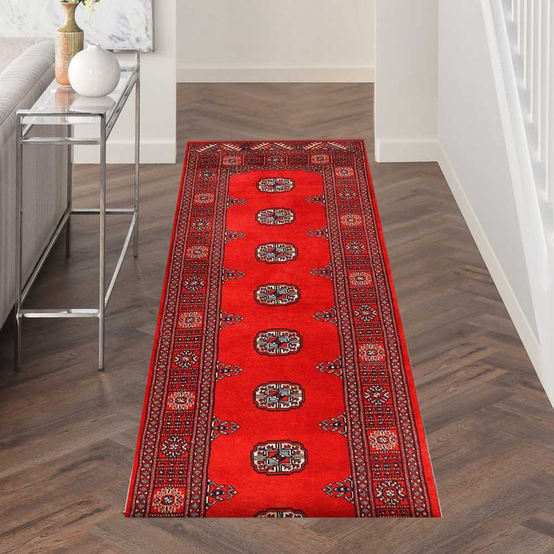 Red Bokhara Area Rug - AR448
