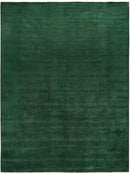 Green Overdyed Area Rug