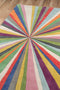 Multi-Color Contemporary Area Rug - AR6195