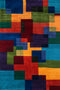 Multi-Color Contemporary Area Rug - AR6497