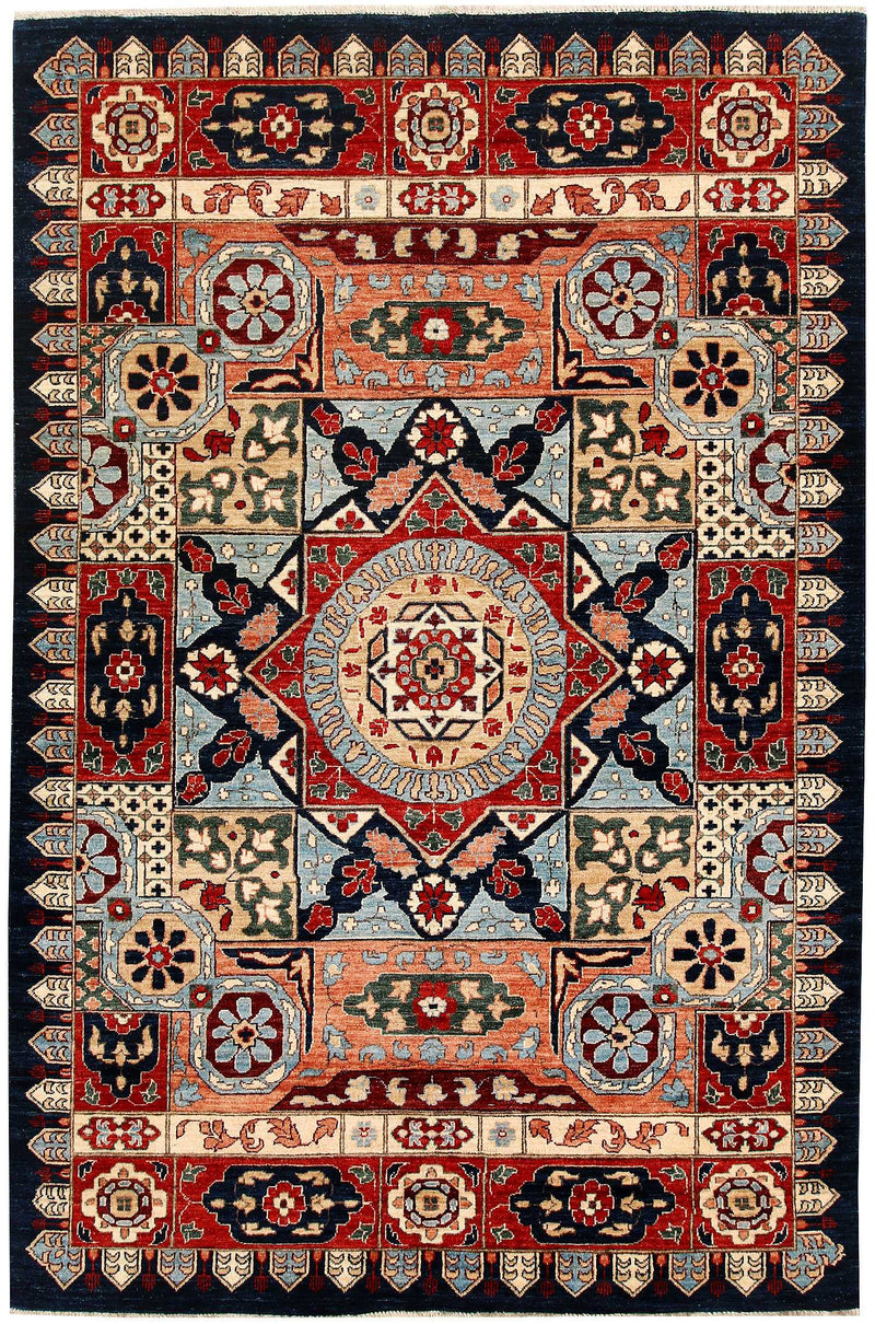 Multi-Color Mamluk Area Rug