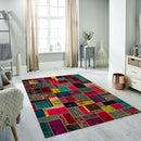 Multi-Color Overdyed Area Rug