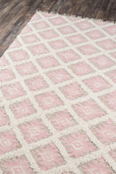Pink Contemporary Area Rug - AR6288
